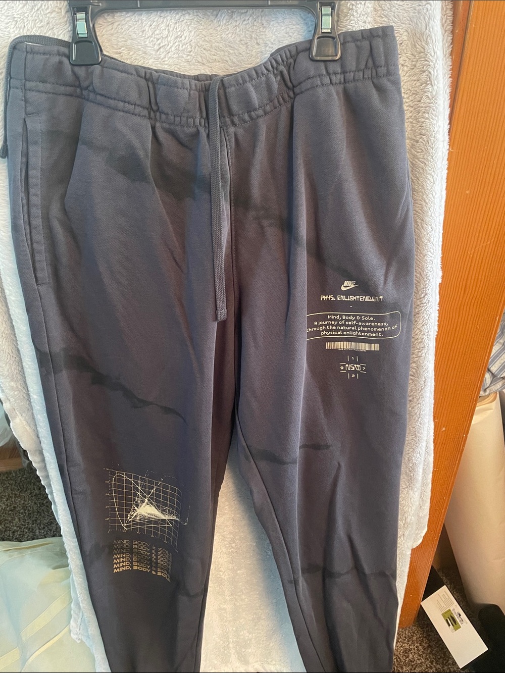 Nike Dark Gray Graphic Sweatpants